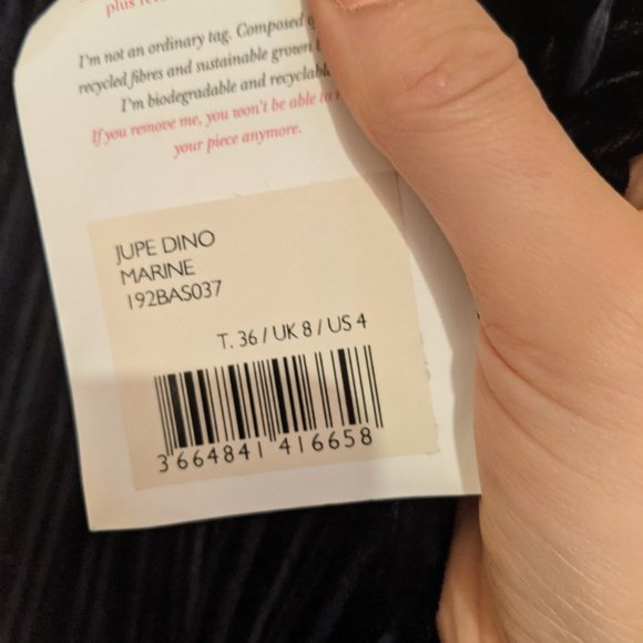 🇫🇷 SEZANE Dino Skirt - Picture 4 of 4